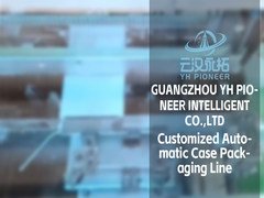 কাস্টমাইজড অটোমেটিক কেস প্যাকেজিং লাইন