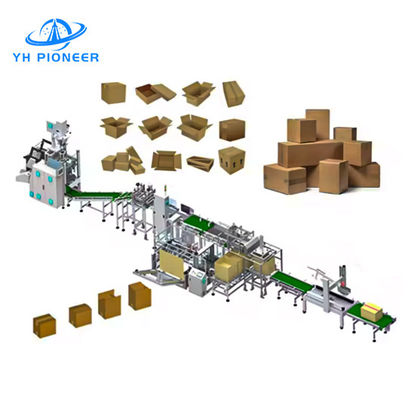 উচ্চ দক্ষতা ব্যাগ কেস প্যাকার মেশিন 3 PH 380V 50HZ স্ট্রিমলাইন অপারেশন জন্য