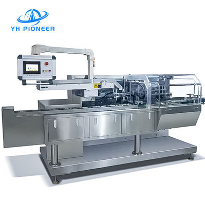 ভালো দাম স্টেইনলেস স্টীল স্বয়ংক্রিয় কেস প্যাকিং মেশিন নিয়মিত গতি 1.5KW অনলাইন