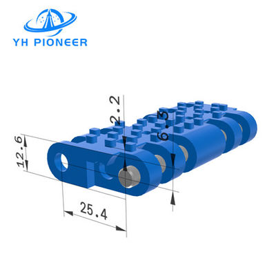 ভালো দাম দীর্ঘস্থায়ী এবং স্বল্প রক্ষণাবেক্ষণের জন্য ঘর্ষণ সহ টেকসই পিওএম ছিদ্রযুক্ত মডুলার বেল্ট অনলাইন