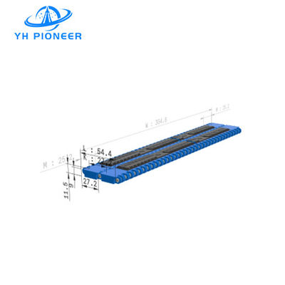 ভালো দাম বর্ধিত পরিধান প্রতিরোধের এবং গোলমাল হ্রাসের জন্য রাবার টপ সহ টেকসই ফ্ল্যাট টপ মডুলার বেল্ট অনলাইন
