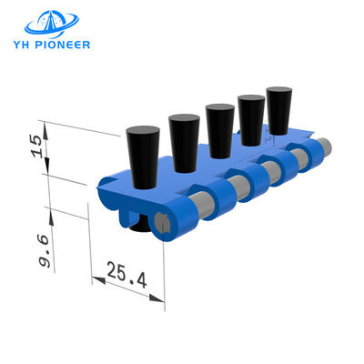 ভালো দাম 85 মিমি প্রস্থের কনভেয়র মডুলার বেল্ট ব্রাশ সহ উপাদান হ্যান্ডলিং এবং পরিষ্কারের জন্য অনলাইন