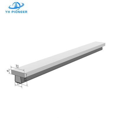 ভালো দাম শিল্প সুরক্ষার জন্য পলিথিন এবং স্টেইনলেস স্টিলের সাথে উচ্চ-শক্তিযুক্ত টি আকৃতির চেইন গাইড রেল অনলাইন