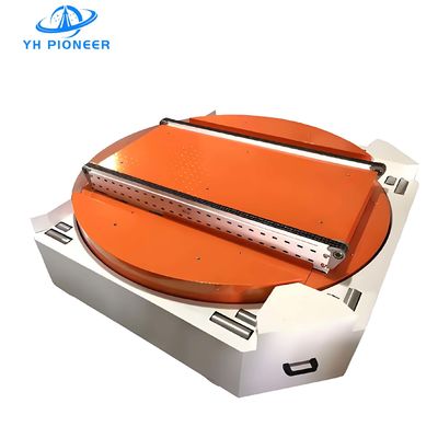 ভালো দাম সুনির্দিষ্ট 90 ডিগ্রী প্যালেট উচ্চ লোড ঘোরান জন্য শক্তিশালী চেইন টার্নটেবিল কনভেয়র অনলাইন