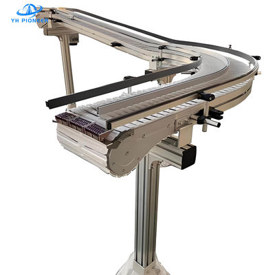 ভালো দাম Q235 / SUS304 চেইন উপাদান এবং বিভিন্ন ভোল্টেজ বিকল্প সঙ্গে কাস্টমাইজযোগ্য বোতল চেইন কনভেয়র অনলাইন