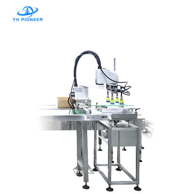 ভালো দাম উচ্চ নির্ভুলতা Scara রোবট কার্টন প্যাকার সঙ্গে 60-240 টুকরা / মিনিট গ্রেপ গতি দক্ষ প্যাকেজিং জন্য অনলাইন