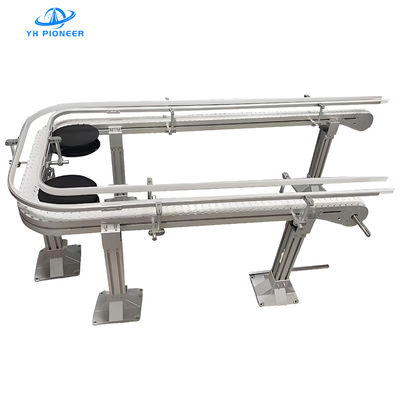 ভালো দাম স্থিতিশীল নির্ভরযোগ্য বোতল কনভেয়র জন্য POM উপাদান সঙ্গে স্বাস্থ্যকর ফার্মাসিউটিক্যাল বোতল কনভেয়র মেশিন অনলাইন