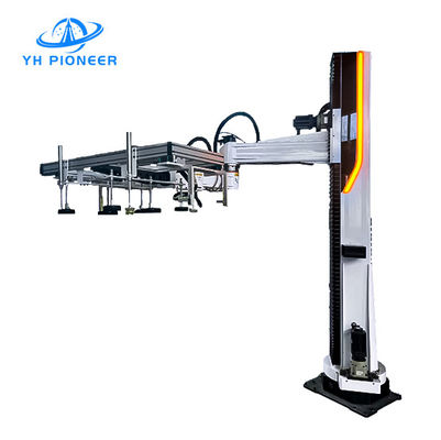 স্টেইনলেস স্টীল ব্যাগ স্বয়ংক্রিয় প্যালেটিজিং সিস্টেম নিয়মিত গতি 250-350 ব্যাগ / ঘন্টা