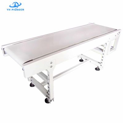 ভালো দাম পিভিসি বা পিইউ বেল্ট বিকল্প এবং 250W বৈদ্যুতিক মোটর ড্রাইভ সহ কাস্টমাইজযোগ্য ফুড বেল্ট কনভেয়র সিস্টেম অনলাইন