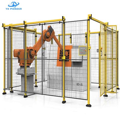 স্থল ব্যবহার এবং নিরাপত্তা উন্নত করার জন্য উচ্চতা এবং প্রস্থ অপশন কাস্টমাইজযোগ্য সঙ্গে নমনীয় কর্মশালা বেড়া