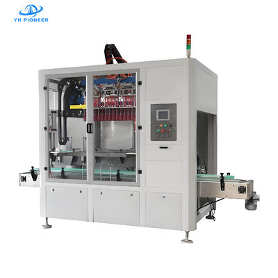 ভালো দাম কাস্টমাইজযোগ্য প্যালেট আকার এবং 4.6KW পাওয়ার উচ্চ গতির ক্যানিং লাইন সঙ্গে নমনীয় বোতল কেস প্যাকার অনলাইন