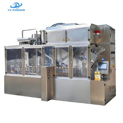 স্থিতিশীল কোল্ড-ফিলিং উত্পাদনের জন্য মডুলার ডিজাইনের সাথে উচ্চ স্বয়ংক্রিয় পানীয় ফিলিং সিস্টেম 27 কেডব্লিউ পাওয়ার 3000 কার্টন / ঘন্টা 304 স্টেইনলেস স্টিল